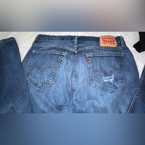 Levi’s 514 Straight Leg Jeans Women’s 36x30 Medium Wash Classic Fit